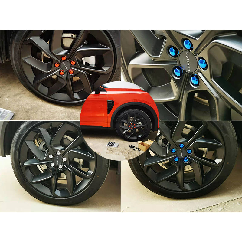 Aplicable a Geely Volvo Lingke accesorios del coche al por mayor suministro neumático tornillo tapa protectora cubierta decorativa T115