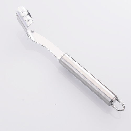 Creative Multi-functional Kitchen Tool Stainless Steel Pepper Deseeder Pepper Stem Remover Seed Extractor Core Extractor Wholesale