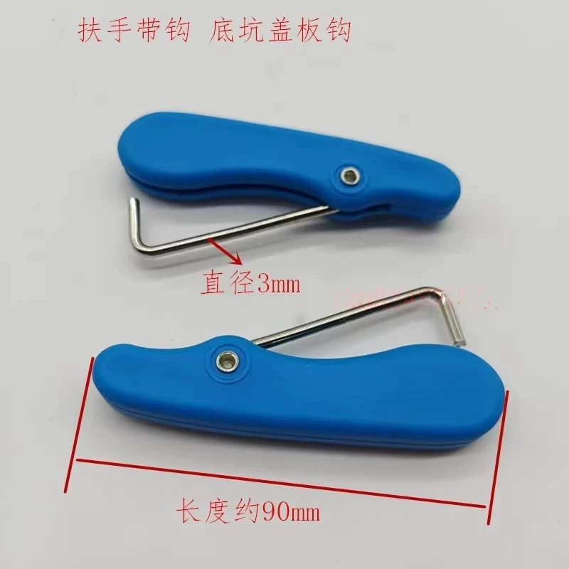 Крюк для крышки эскалатора, предварительно встроенные аксессуары, подходящие для крючка для поручней, крышки для открывания, тягового крюка, грузового лифта 90 м