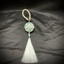 广西靖西绣球壮锦纯刺绣挂件工艺品民族特色4公分纯手工工艺品风