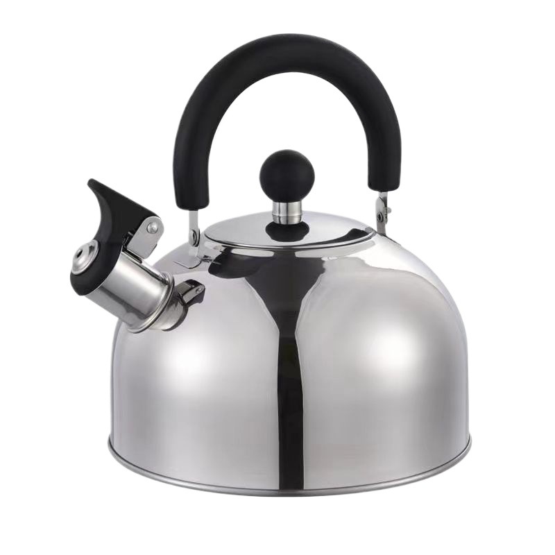 Hervidor de acero inoxidable al aire libre cocina de gas doméstica cocina electromagnética tetera de sonido de sonido restaurante camping hervidor de agua de gran capacidad