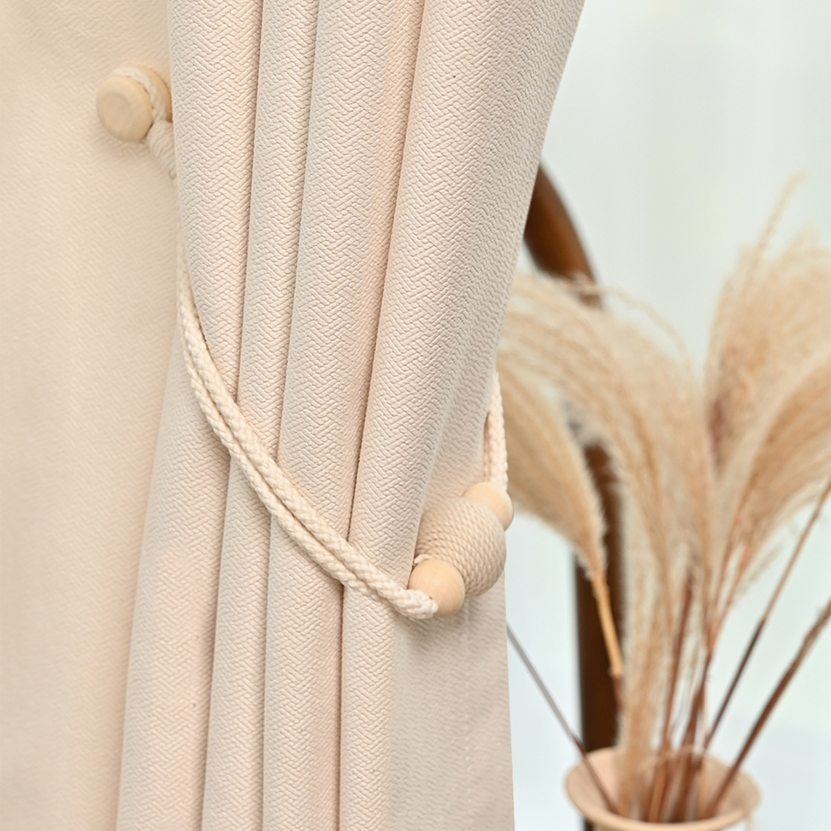 Transfronteriza al por mayor correa de cortinas hebilla magnética correa de cortinas accesorios de cortinas correa general TEMU agente