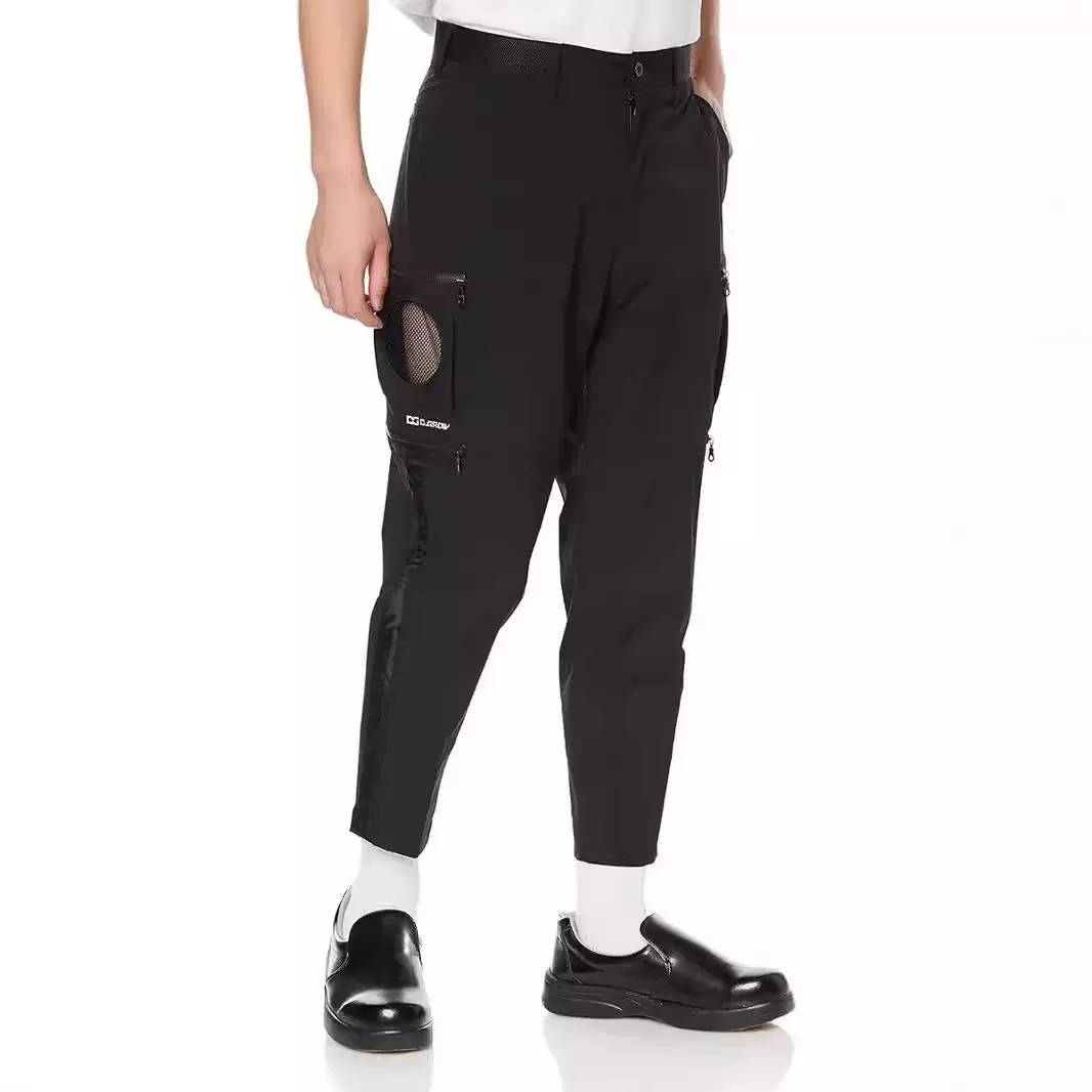 新款夏季男式空调裤降温百搭运动长筒裤潮流防水直筒裤工厂批发