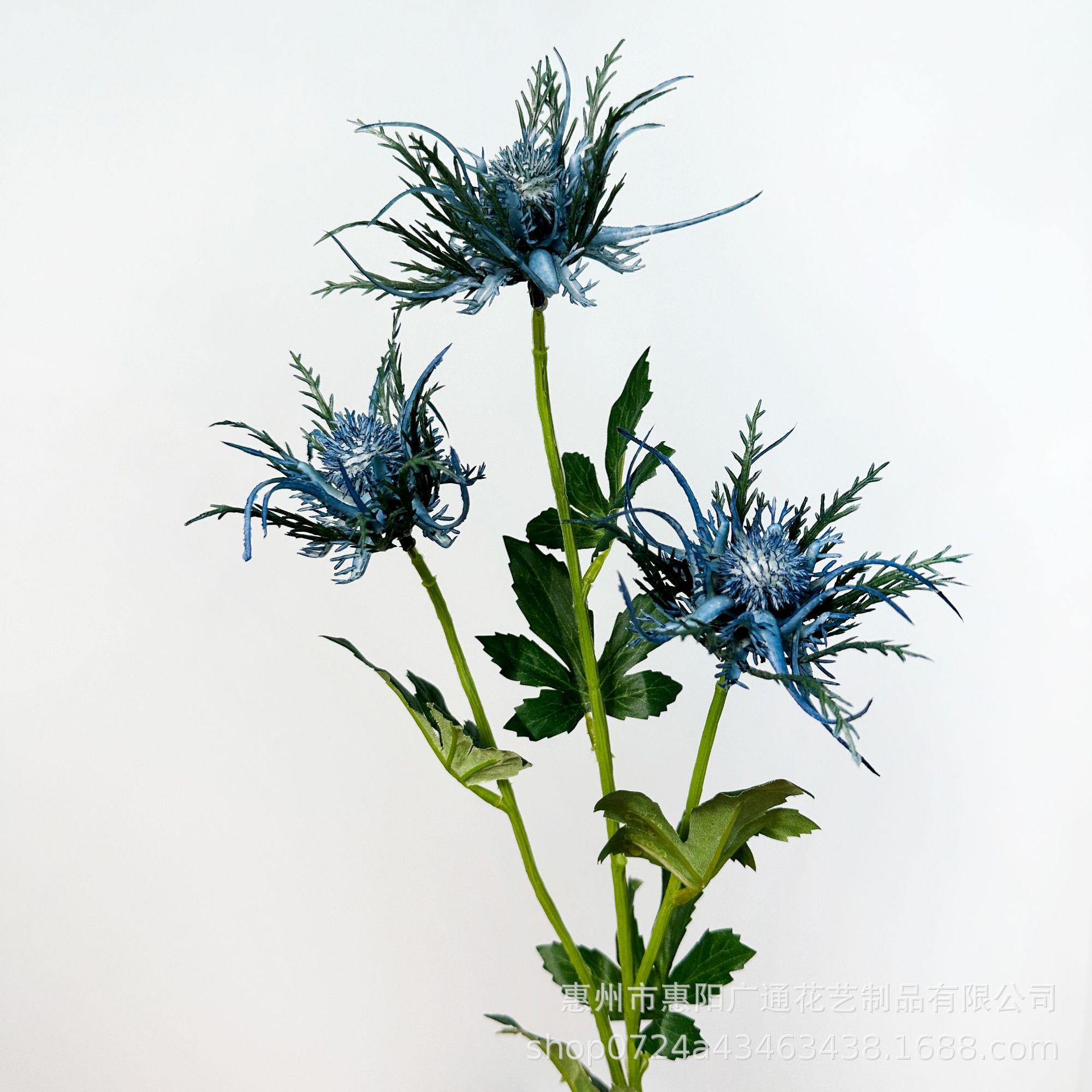 파란색