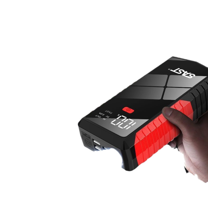 車の緊急始動電源 12V バッテリー電源付き大容量モバイルパワーバンクバックアップ点火|undefined