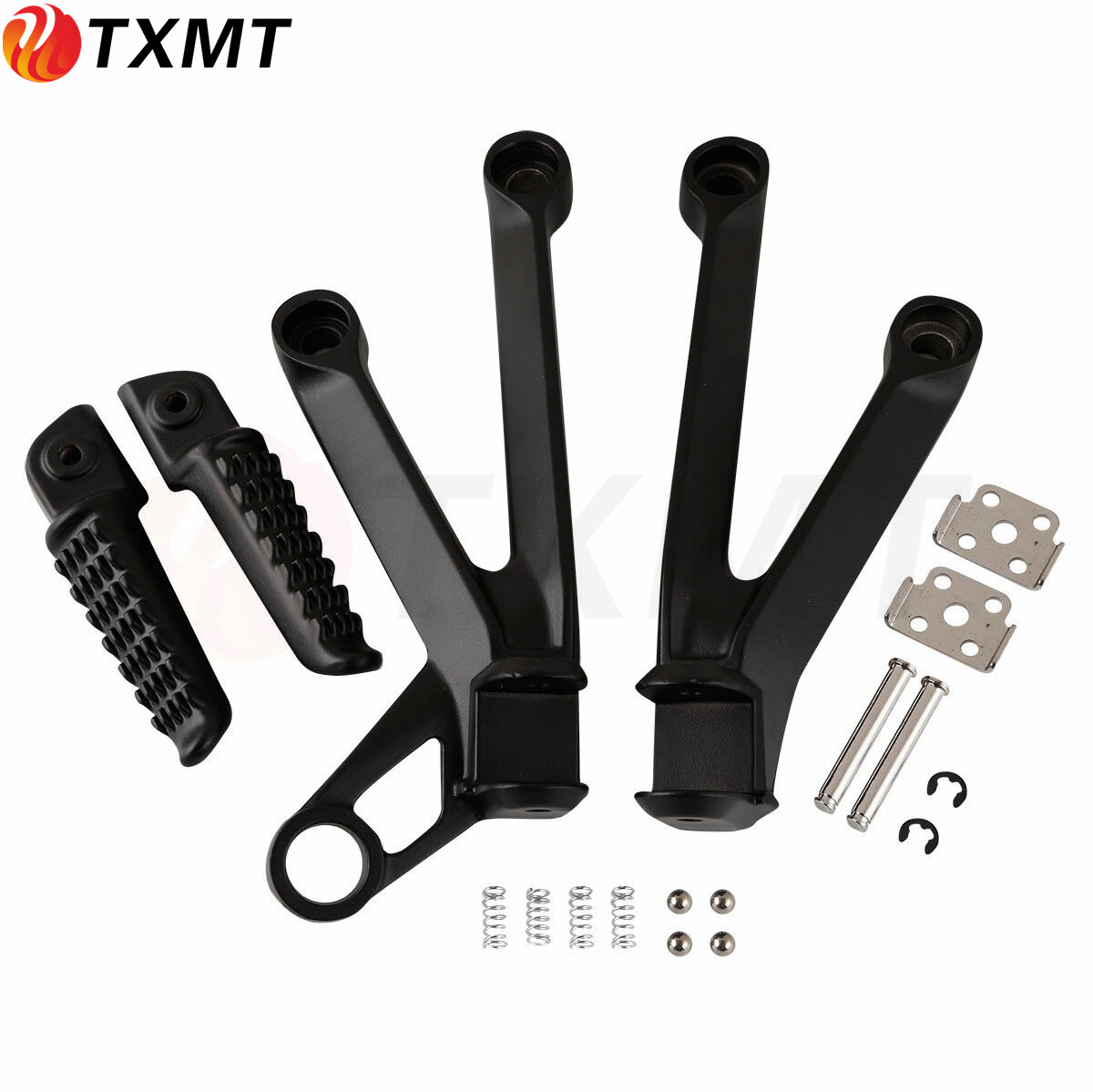 Aplicable a Kawasaki ZX - 10R ZX - 10R 04 - 05 Asamblea de soporte de pie delantero y trasero