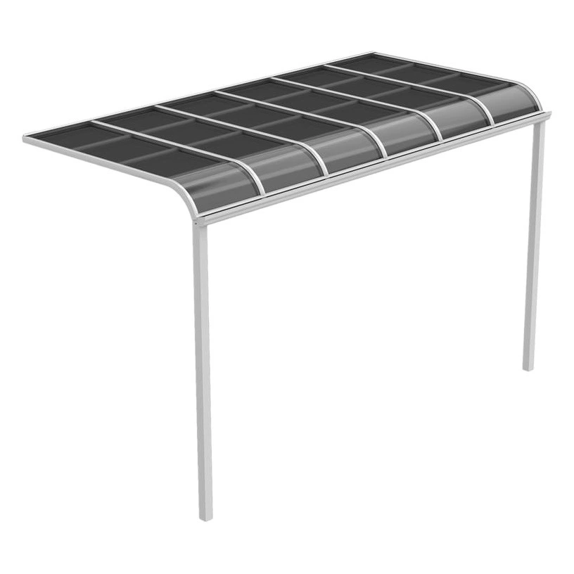 Алюминиевый сплав Вилла небольшой двор сарай Терраса Балкон Двор навес парковка навес открытый непромокаемый домашний тент