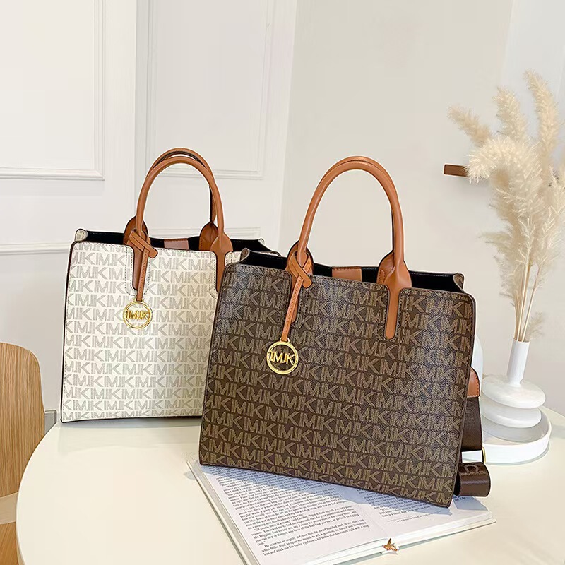 Cross-border Trendy Brand Tote Bag New IMJK Large Capacity Bag Fashion Handbag All-match Crossbody Bag Instagram Style Women's Bag