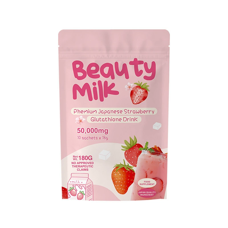 Переходной границы пользовательная Beauty Milk Premium Drink Powder Банан Фассенед Коллаген порошок