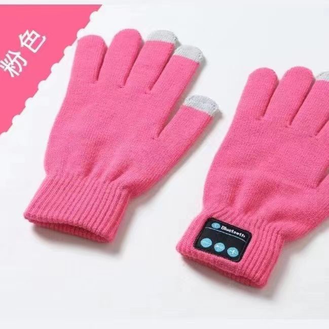 Pantalla táctil Bluetooth inalámbrico inteligente Bluetooth guantes auriculares música dual-frecuencia audio teléfono contestador guantes al por menor