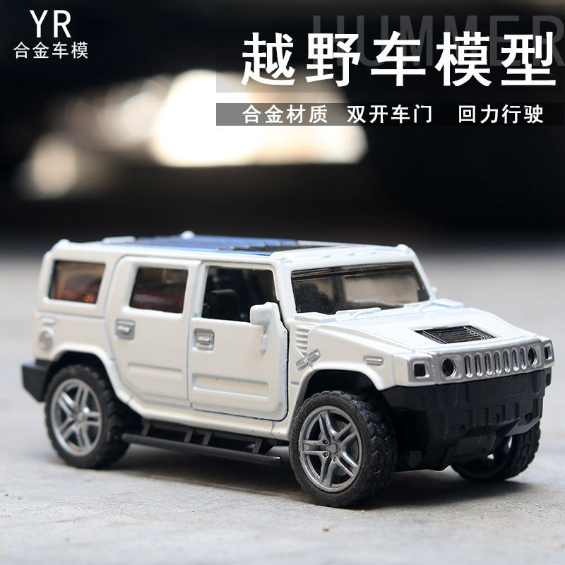 Return fuerza a granel aleación modelo de coche puerta abierta coche de juguete para niños niño decoración de pastel al por mayor