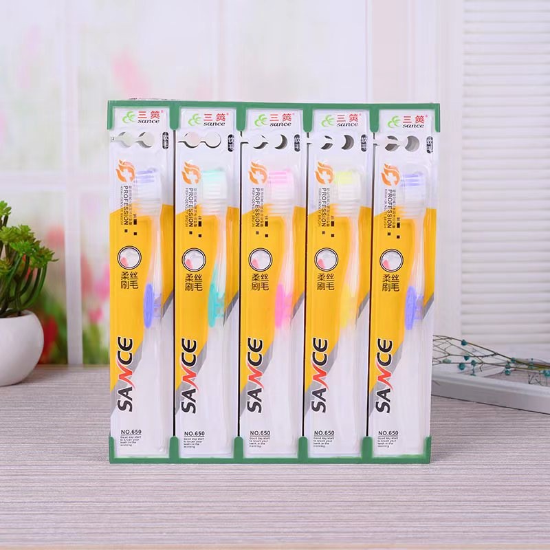 46 tipos de cepillo de dientes - 2 cepillo de dientes de pelo suave para adultos de alta calidad estudiantes decoración doméstica Yiwu pequeños productos básicos al por mayor