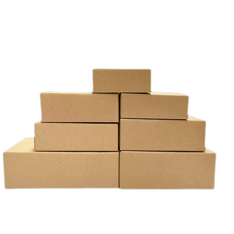 8号一半高度义乌厂家扁平包装头饰小零件淘宝快递纸箱瓦楞纸