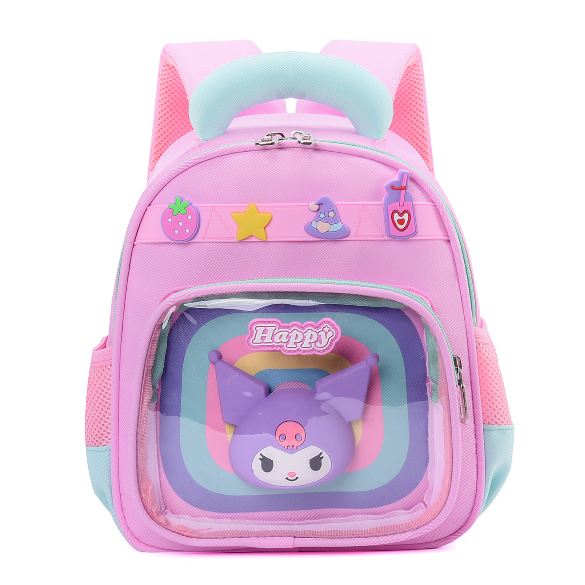 Nuevas mochilas de dibujos animados Guoman para niños y niñas, mochilas de jardín de infantes portátiles de gran capacidad, mochilas de niños de alto valor facial