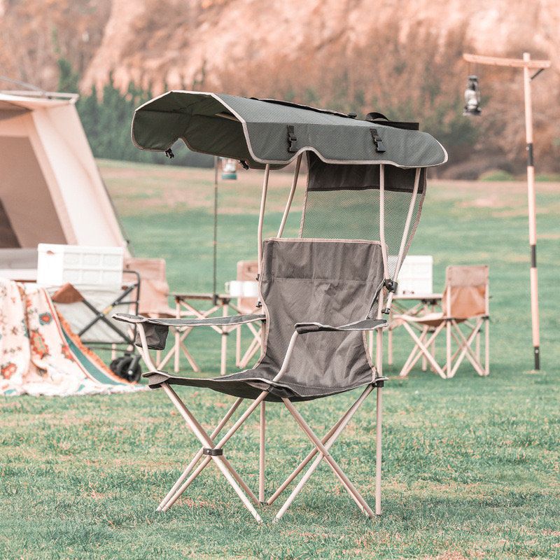 Beach folding handheld backpack for camping