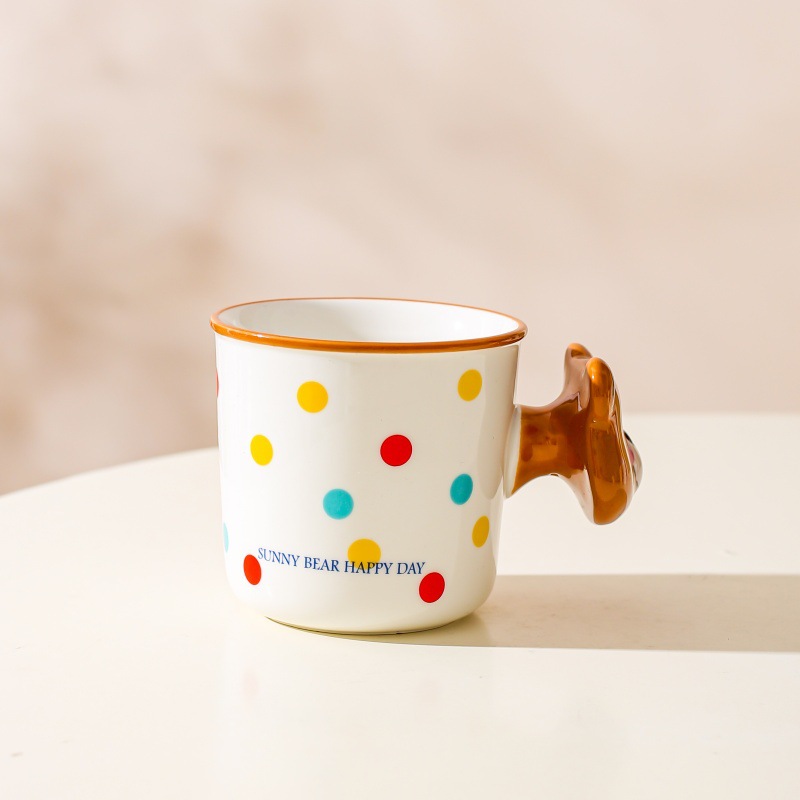 Personalidad creativa lindo taza de cerámica taza pareja taza de agua taza de café regalo de cumpleaños regalo de nicho