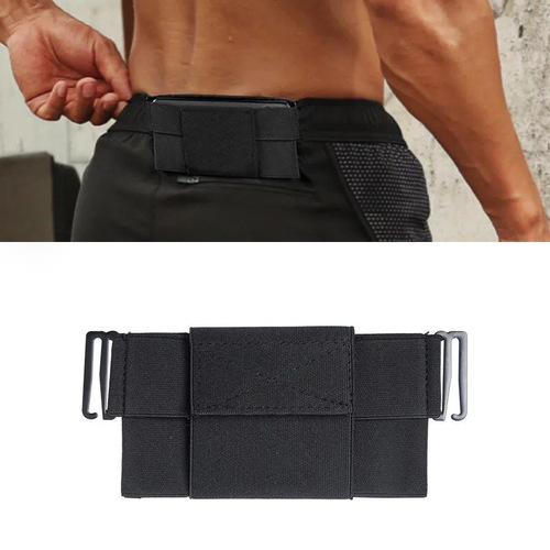 New style close-fitting outdoor sports elastic invisible waist bag mountain climbing fitness running mini mobile phone portable waist bag