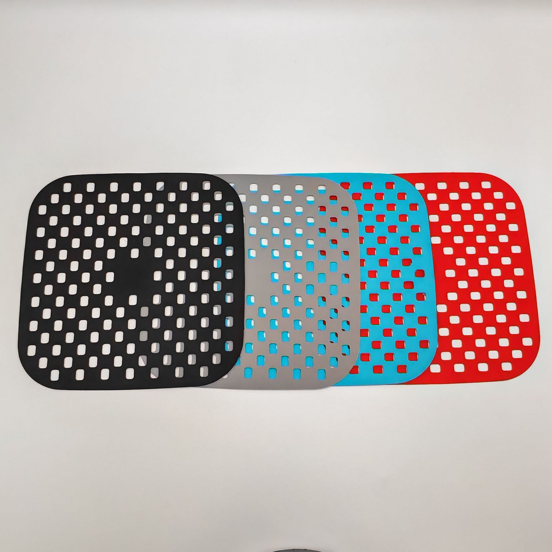 Pan de aire para hornear pan de aluminio de aluminio para hornear cojín cuadrado redondo para hornear pan de aluminio para hornear