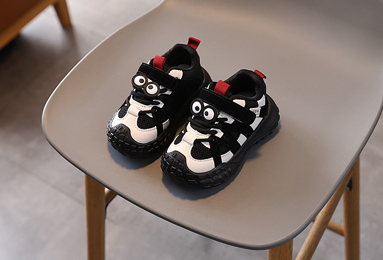 Baskets chunky pour enfant doublées polaire chaussures chaudes_voghion.com