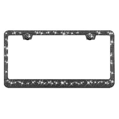 Stainless Steel Car License Plate Frame License plate holder/license plate holder - black
