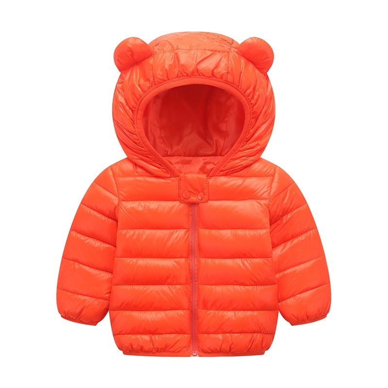 Chaqueta acolchada de algodón para niños pequeños y medianos ropa para niños chaqueta acolchada de algodón ligera para hombres y mujeres bebé Otoño e Invierno chaqueta cálida chaqueta acolchada de algodón para bebés