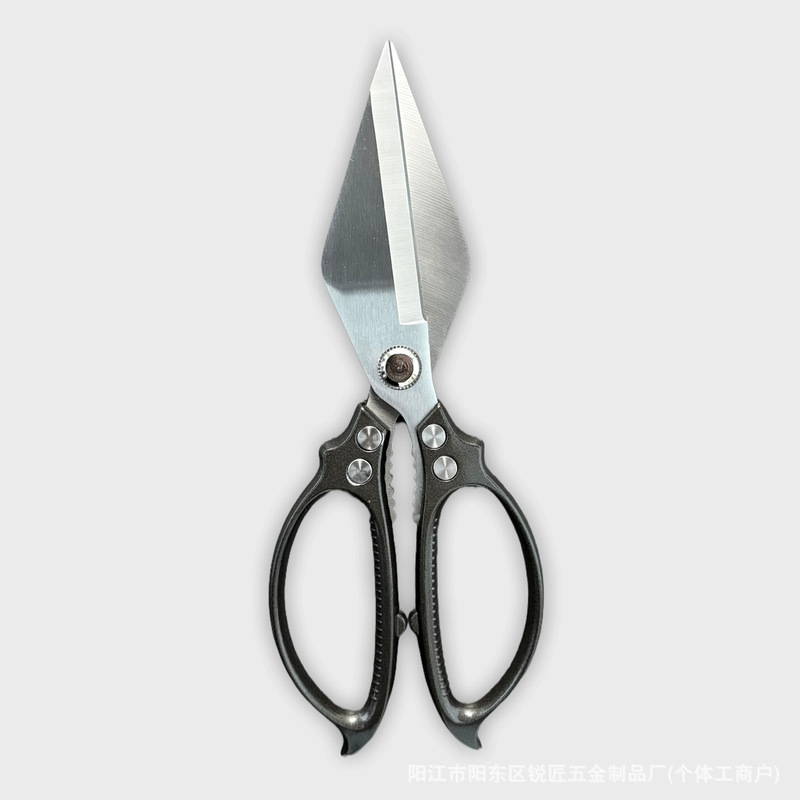 新款不锈钢厨房剪刀家用加厚强力鸡骨剪骨食品级烤肉专用剪子厨用|undefined