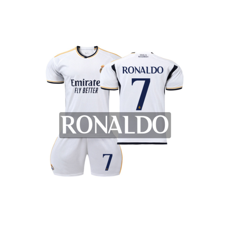 2324 Camiseta de fútbol del Real Madrid No. 7 Vinicius 5 Camiseta Belingham Mbappé 10 Modric Cross-border
