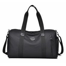 萨奇袋鼠新款男士休闲旅行包袋简约健身包防水牛津布手提电脑包