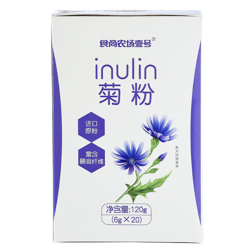 Imported pure inulin high dietary fiber prebiotic chicory Jerusalem artichoke root water-soluble fructooligosaccharide small bag packaging