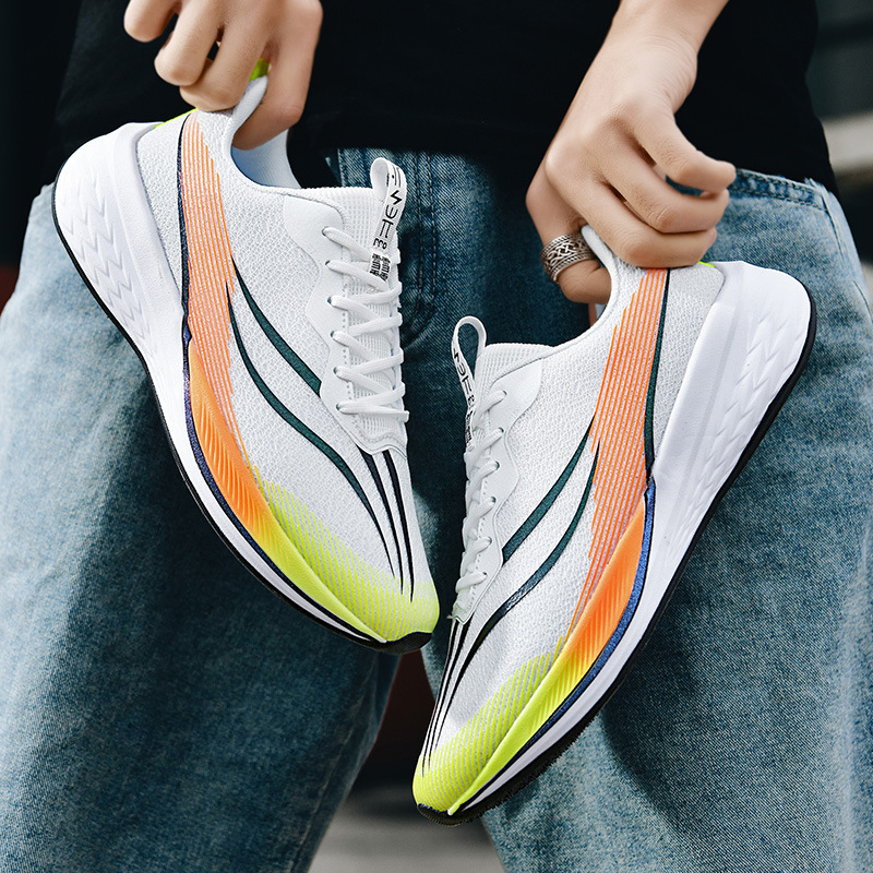 Fashionable breathable ultra light running sneakers for students for…