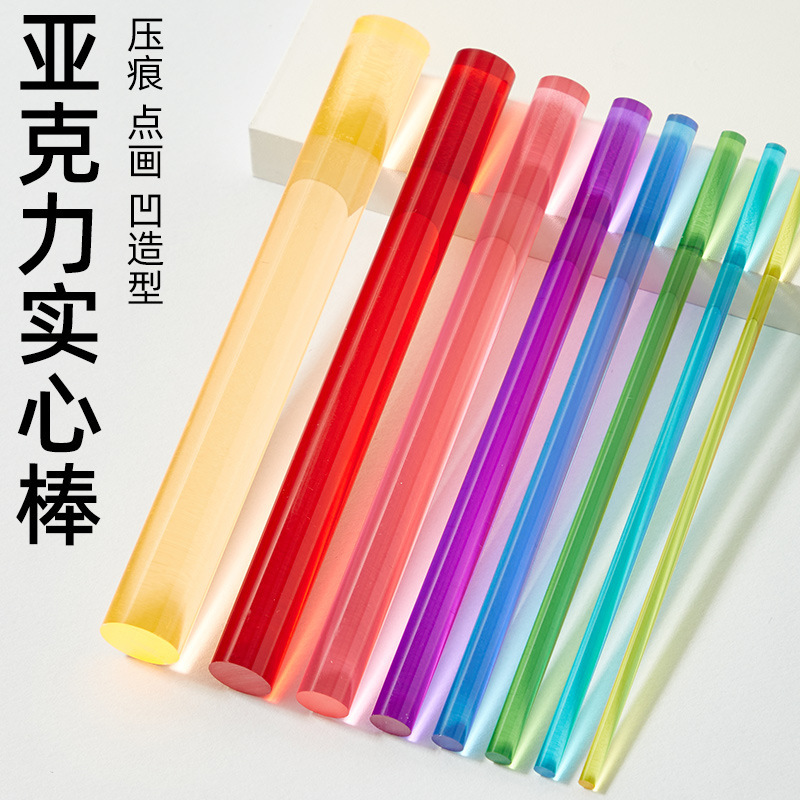 Juego de 5 bolígrafos de doble punta de madera para puntuar y marcar Herramientas para uñas Venta al por mayor de fábrica