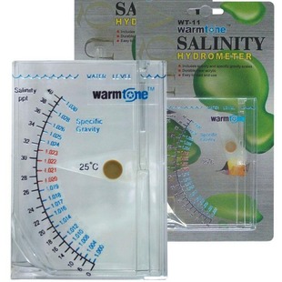 Warmtone Silver Sound Wantong Wt-11 Aquarium Fish Tank Salinity Meter Seawater Hydrometer Aquatic Salinity Meter