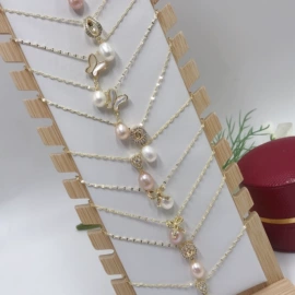 天然珍珠耳饰;耳饰配件;天然珍珠项饰