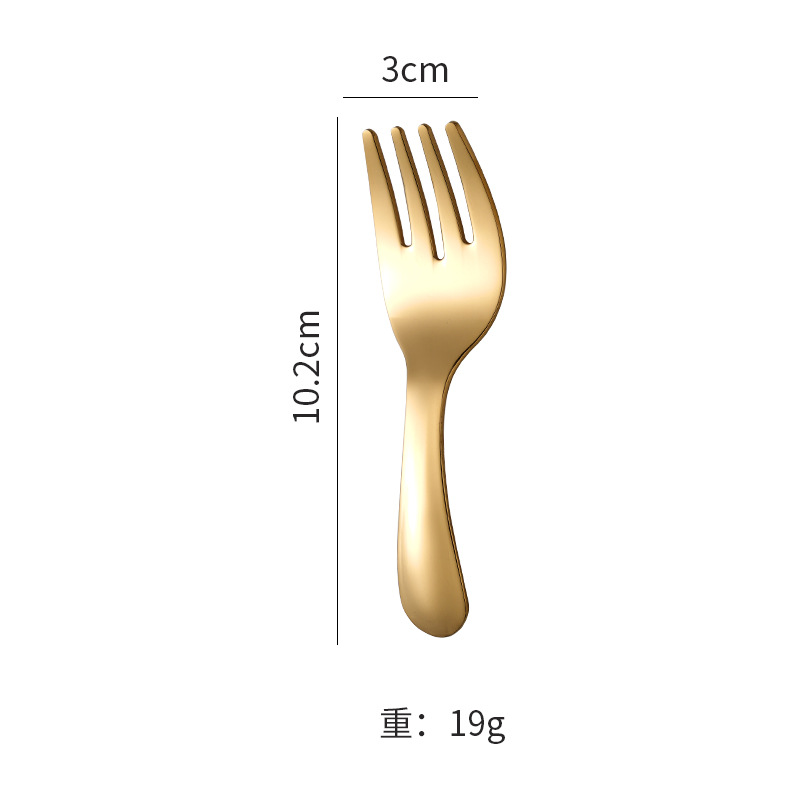 304 포크 골드