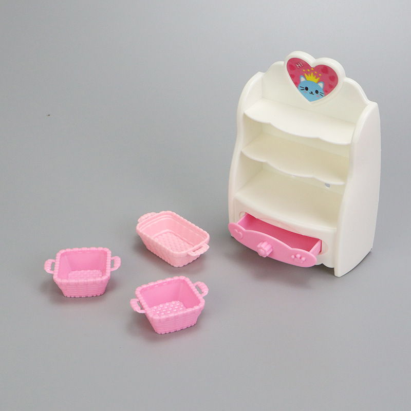 インスタ系ぬいぐるみおまままごとおもちゃ人形本棚キッチン収納キャビネットケースミニモックアクセサリー|undefined