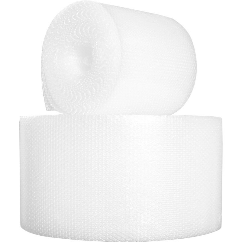 Rollo de película de burbujas, embalaje expreso, embalaje de papel de espuma, algodón de burbuja grande, cojín de burbujas, película de burbujas de relleno a prueba de golpes al por mayor