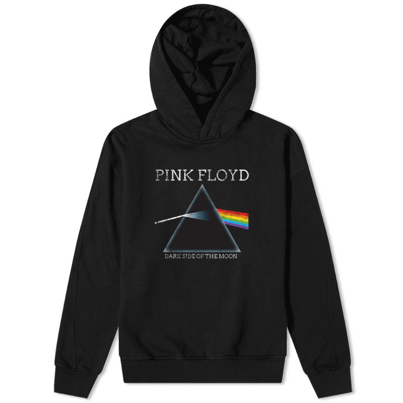 Pink Floyd Rock Winter Thickened Large Size Hooded Sweatshirt Men's and Girls' Couple Outfits