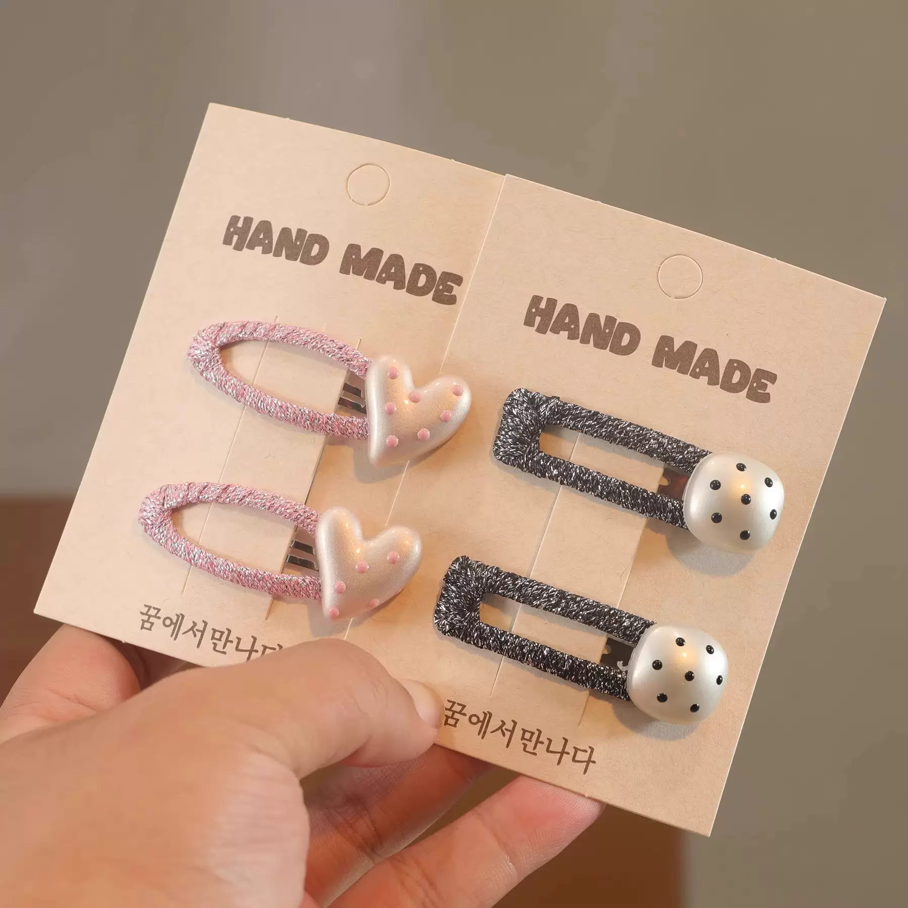 儿童新款发夹不伤发爱心BB夹高颜值刘海侧边女孩发卡可爱甜美发饰