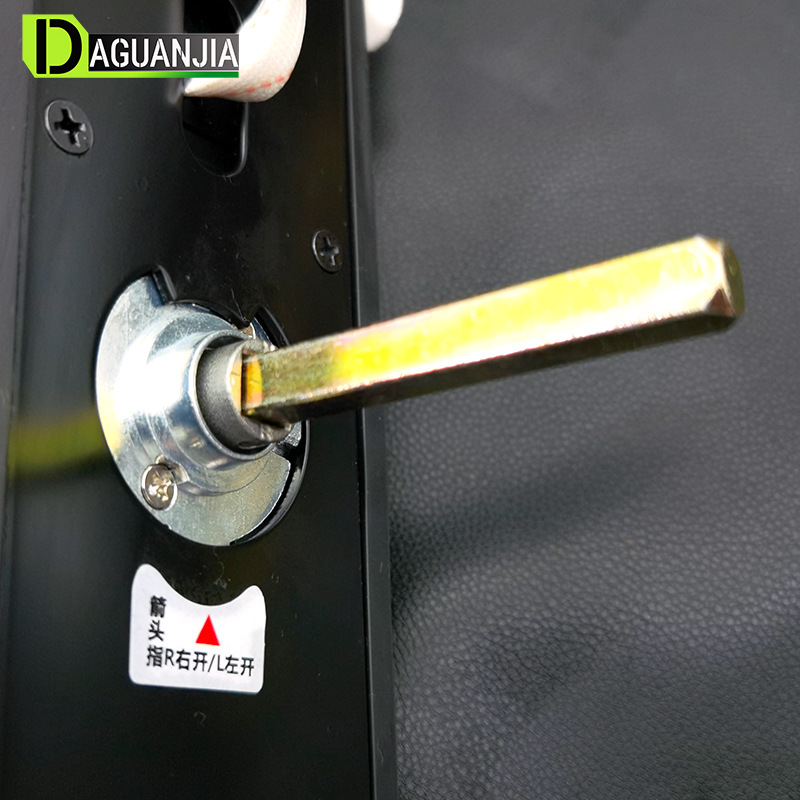 Door lock pin bush thickened door bar fingerprint lock pin bush iron bar extended rod lock core lock accessories handle core