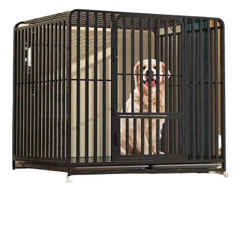狗笼子大型中型犬室内带厕所分离加粗宠物笼金毛拉布拉多家用狗笼