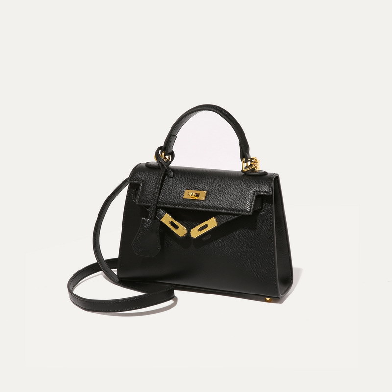 2023 verano alta textura Kelly bolsa mini 22cm segunda generación de alto sentido nicho hombro mensajero bolsa bolso