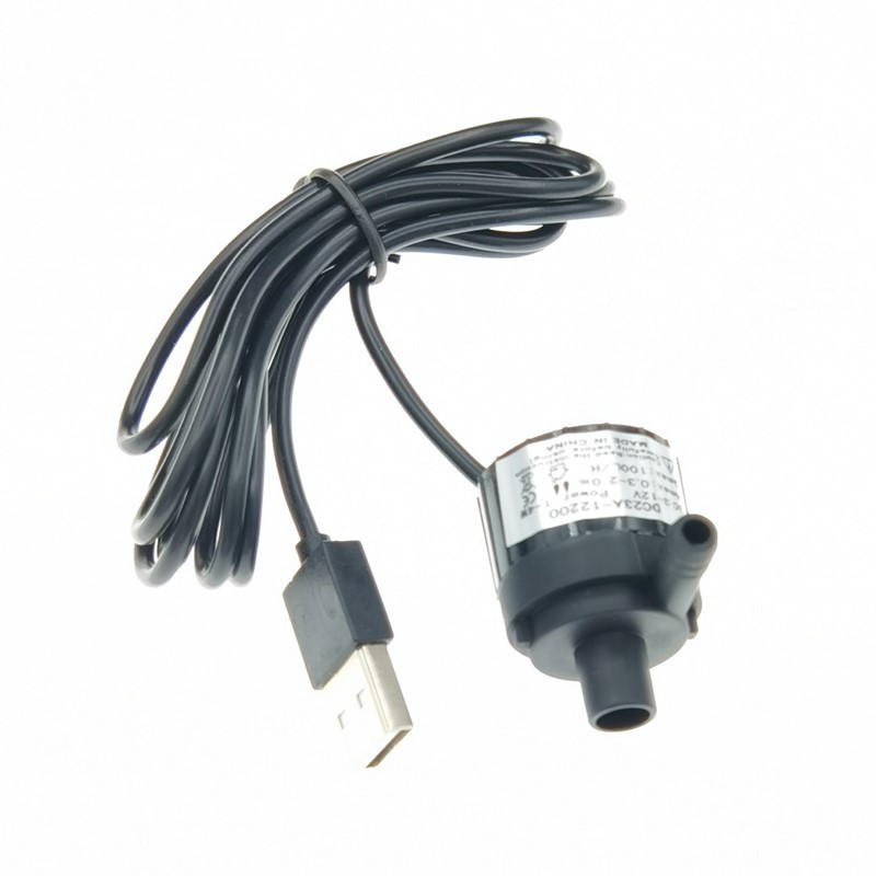 DC23A鱼缸水泵usb5v直流无刷静音高温水陆两用水泵陶瓷轴微型水泵|undefined