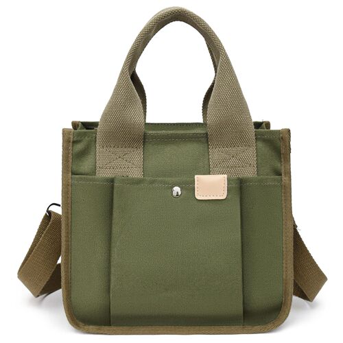 New Japanese Rakuten canvas bag bento small bag handbag hand bag women's bag large capacity women's tote bag