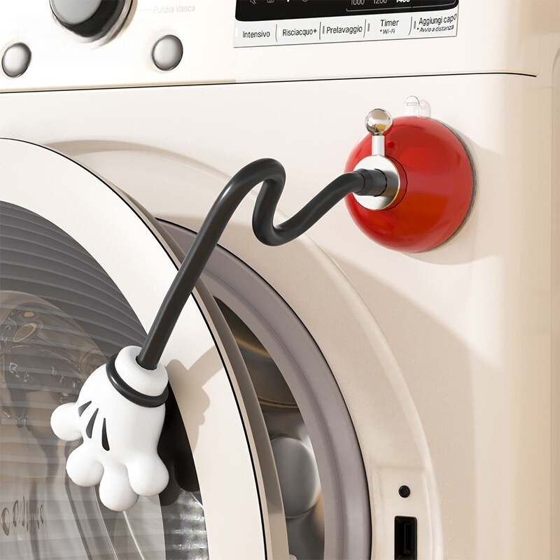 Drum Washing Machine Door Holder Protective Sticker Anti-Collision Suction Cup Anti-Falling Ventilation Buckle Anti-Mildew and Antibacterial Limiter