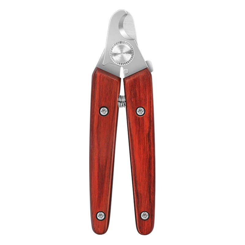 Джентри Кусачки для ногтей для домашних животных Кошка Собака Зоомагазин Профессиональная Обрезка красоты Собачий коготь Тедди Деревянная ручка Кусачки для ногтей