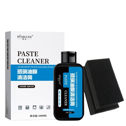 Car degreasing film cleaning agent cleaning paste front windshield removal heavy oil film agent car window powerful paste cleaning milk