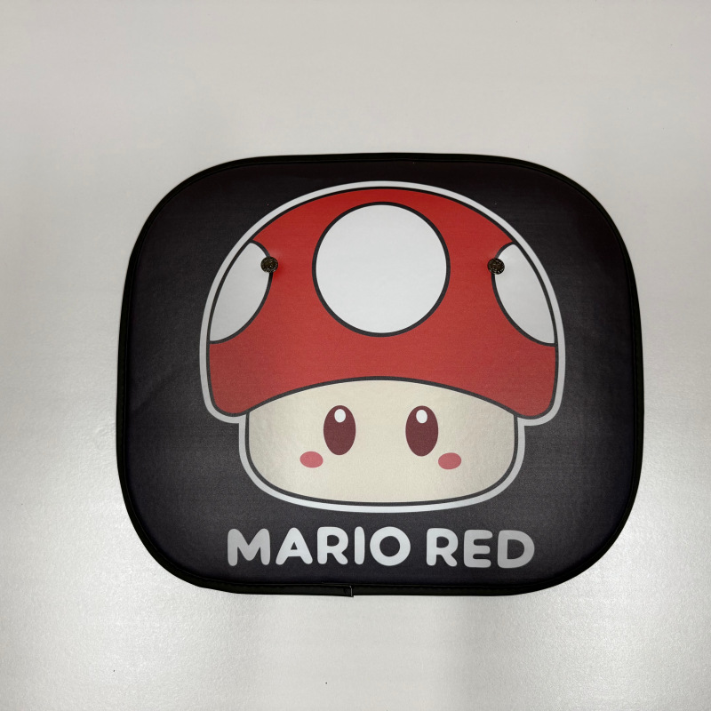 Car Anti-Kick Pad Mario Cartoon Creative Children's Backseat Protector