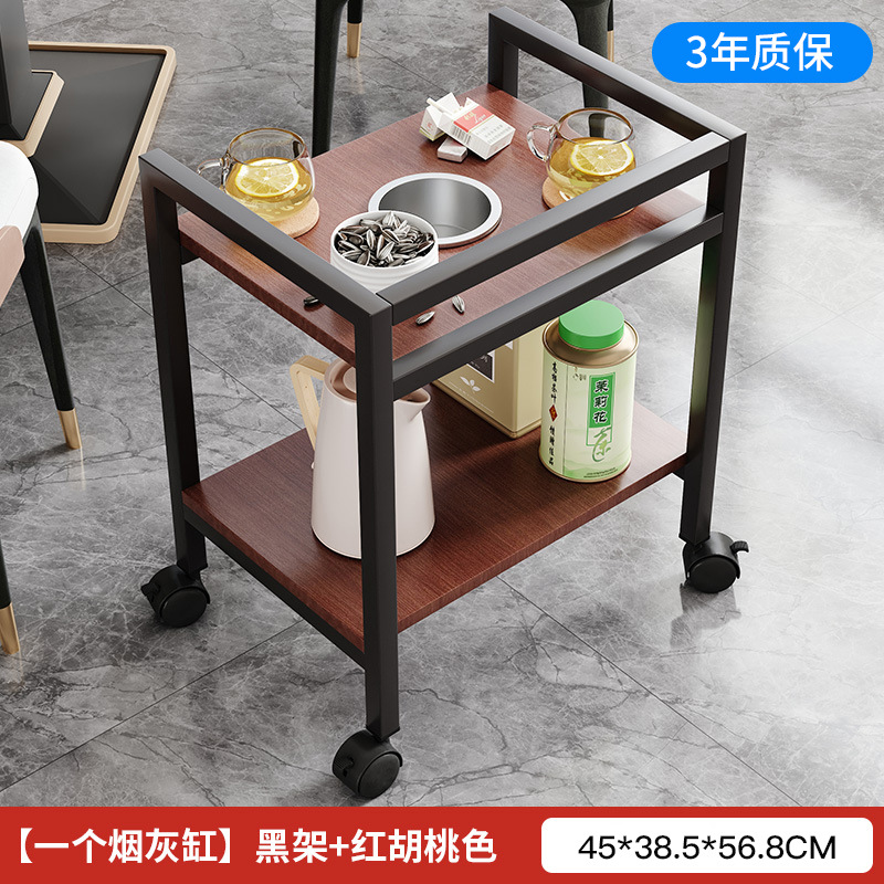 Mesa de té mesa de mahjong tabla especial para sala de ajedrez y tarjetas tabla lateral tabla lateral tabla lateral de doble capa máquina de mahjong