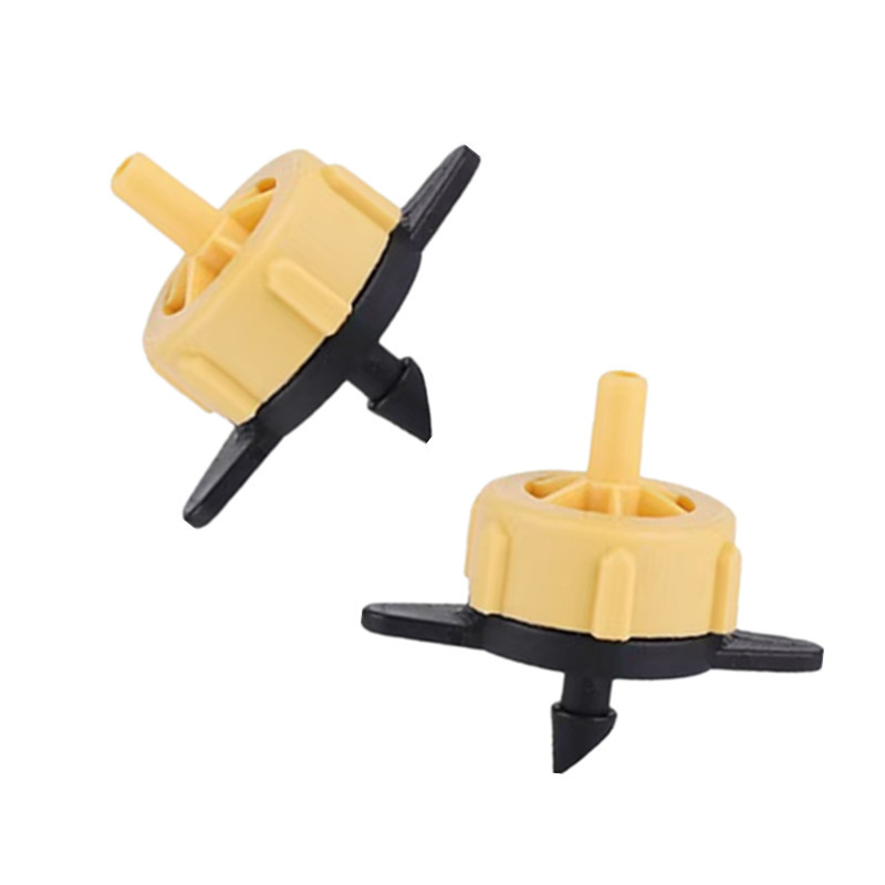 Huerto de árboles frutales 2L 4L 8L cabeza de goteo de compensación de presión jardín de riego por goteo de presión estabilizador de caudal