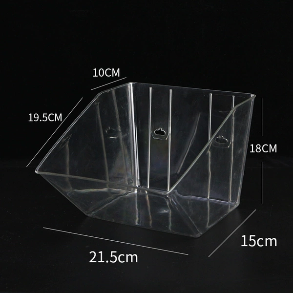 ☆★Fully transparent 21.5*19.5*10*18 hanging bucket box☆★